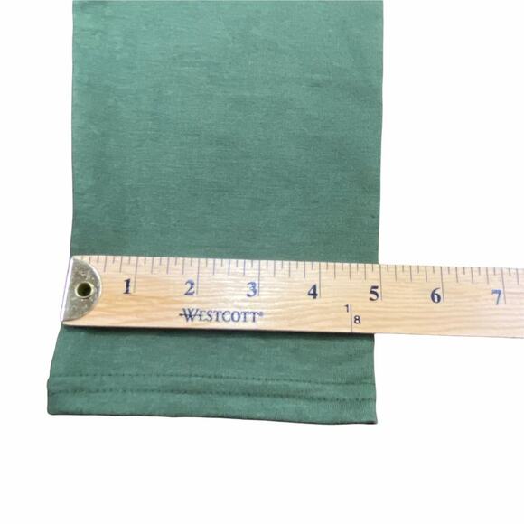 Distressed Military Green Tunic Top Dress with Pockets Large - Picture 12 of 12